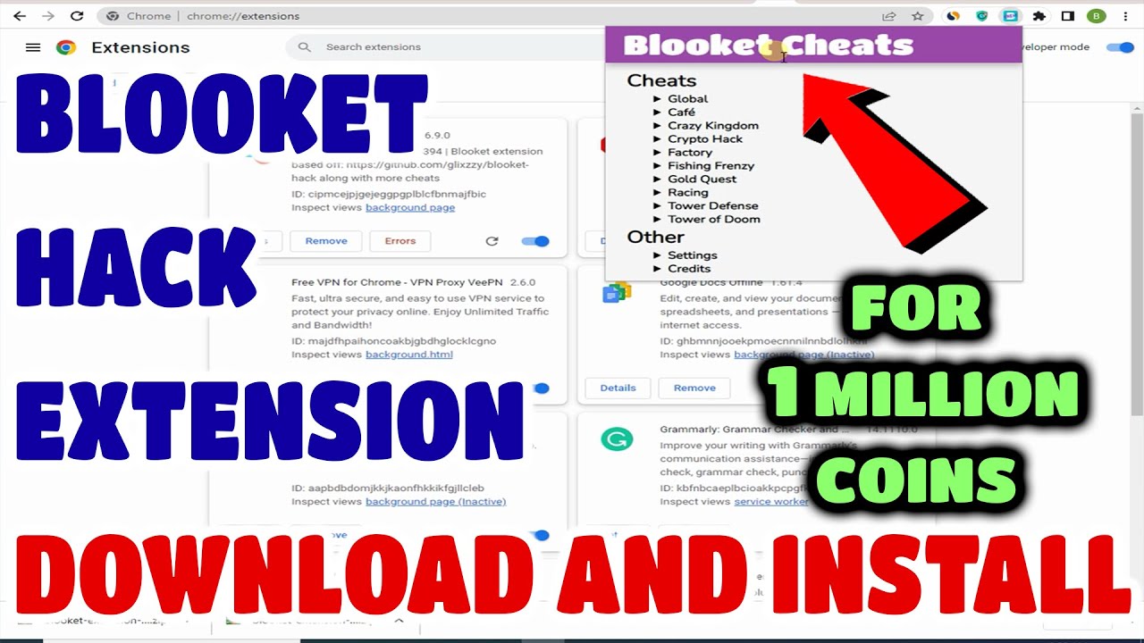 blooket hacks extension