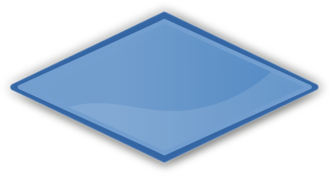 blue diamond shape png