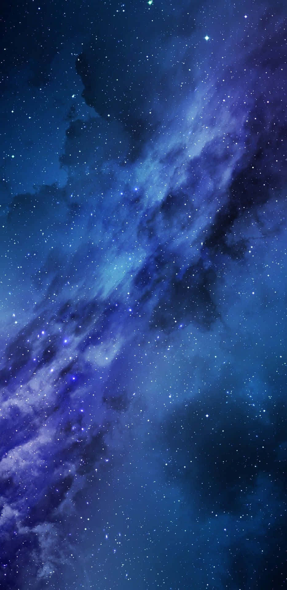 blue galaxy wallpaper