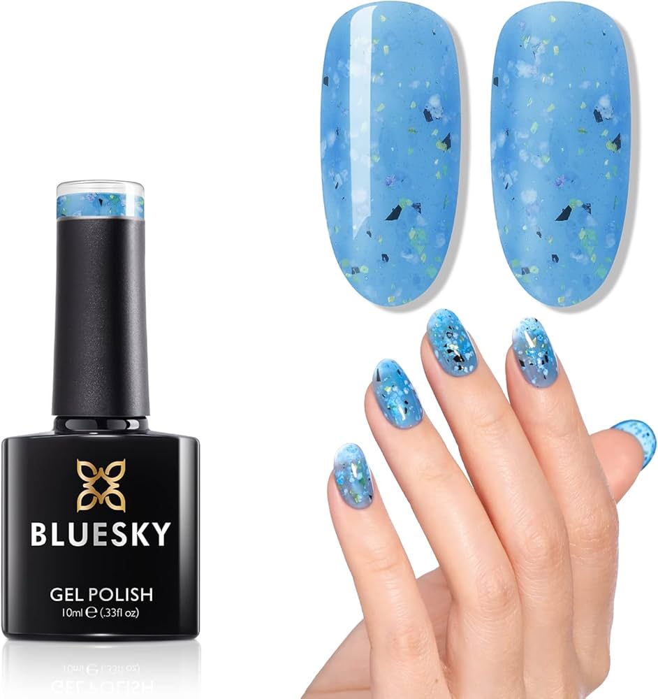 blue sky nail polish