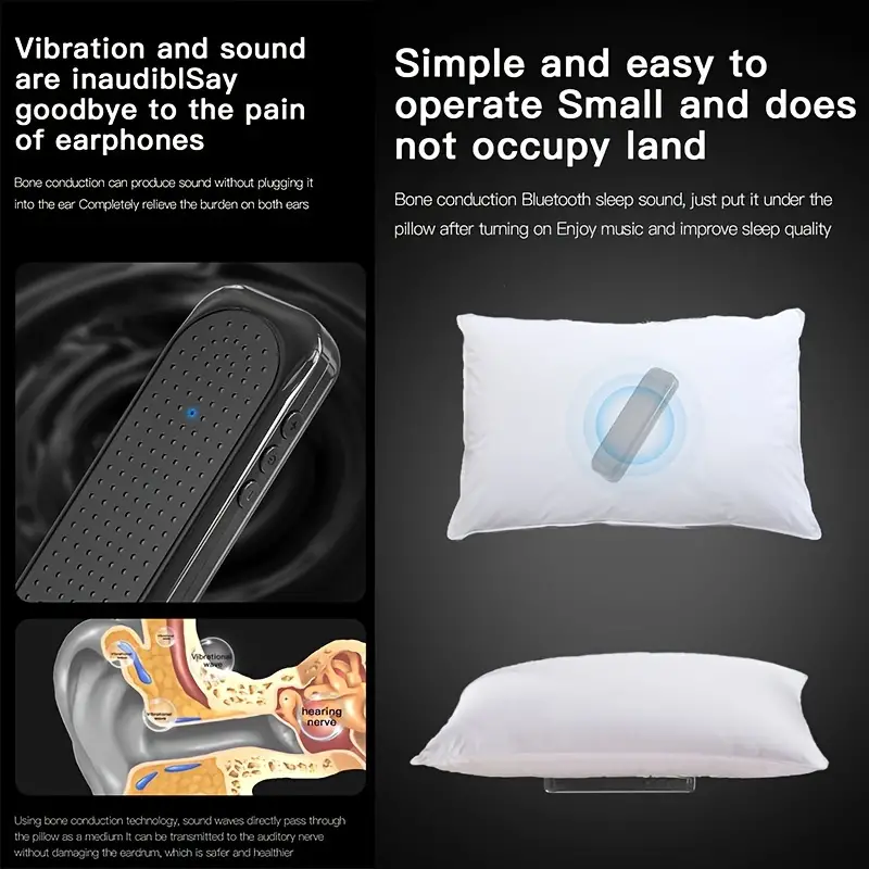 bluetooth pillow speaker