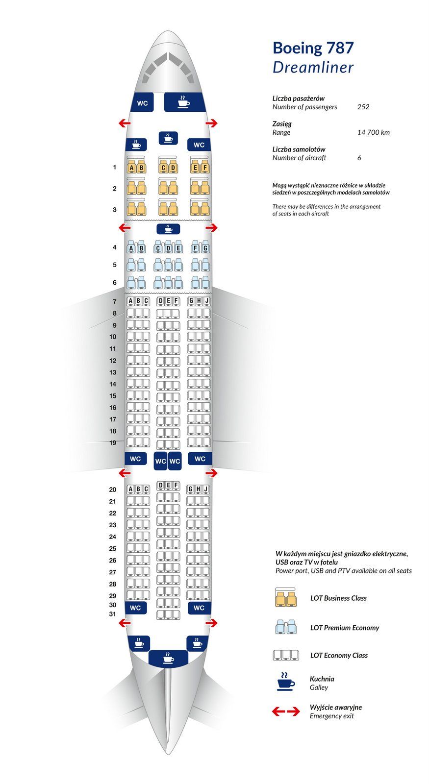 boeing 787-8 dreamliner seat map tui