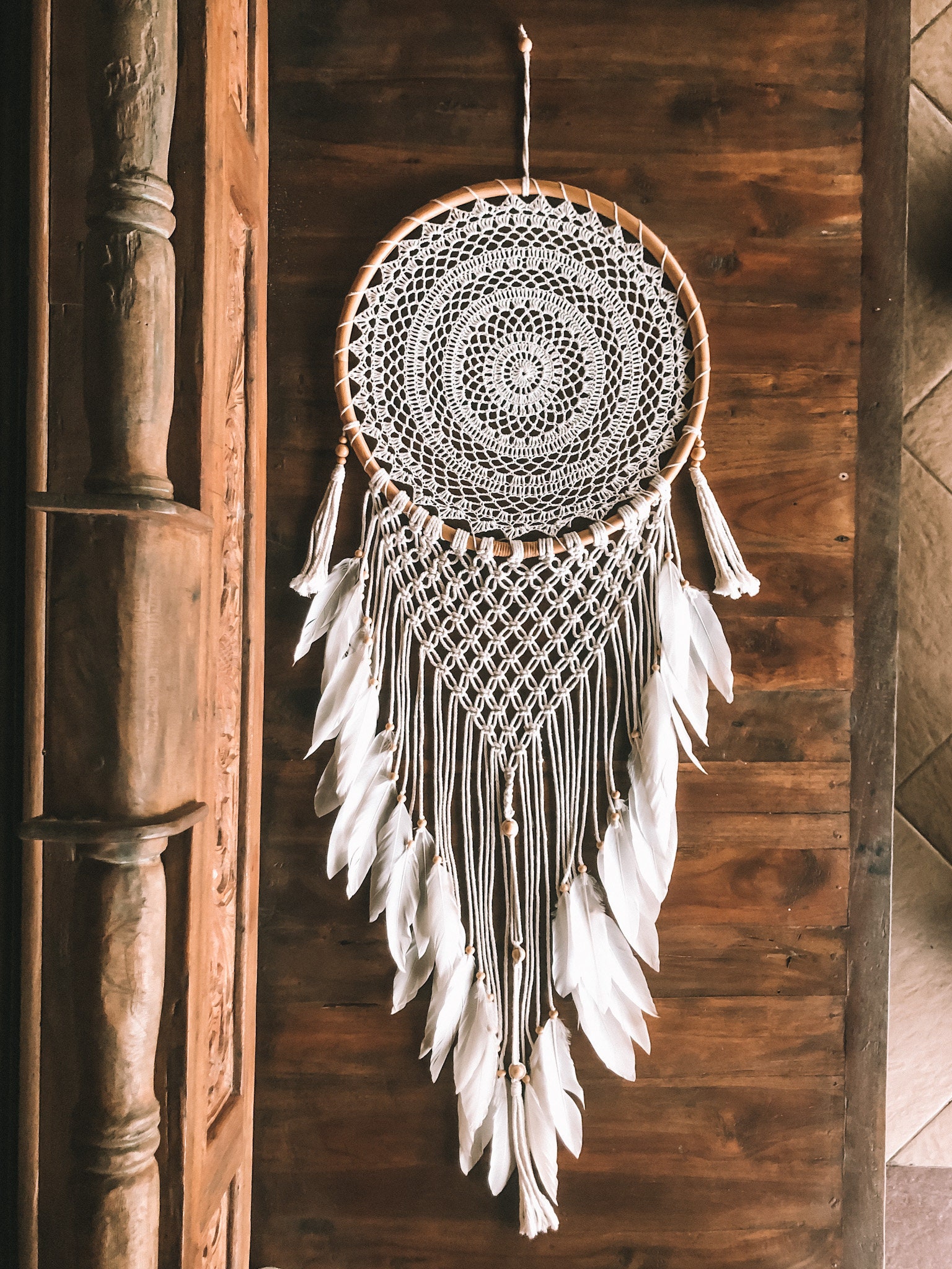 bohemian dream catcher