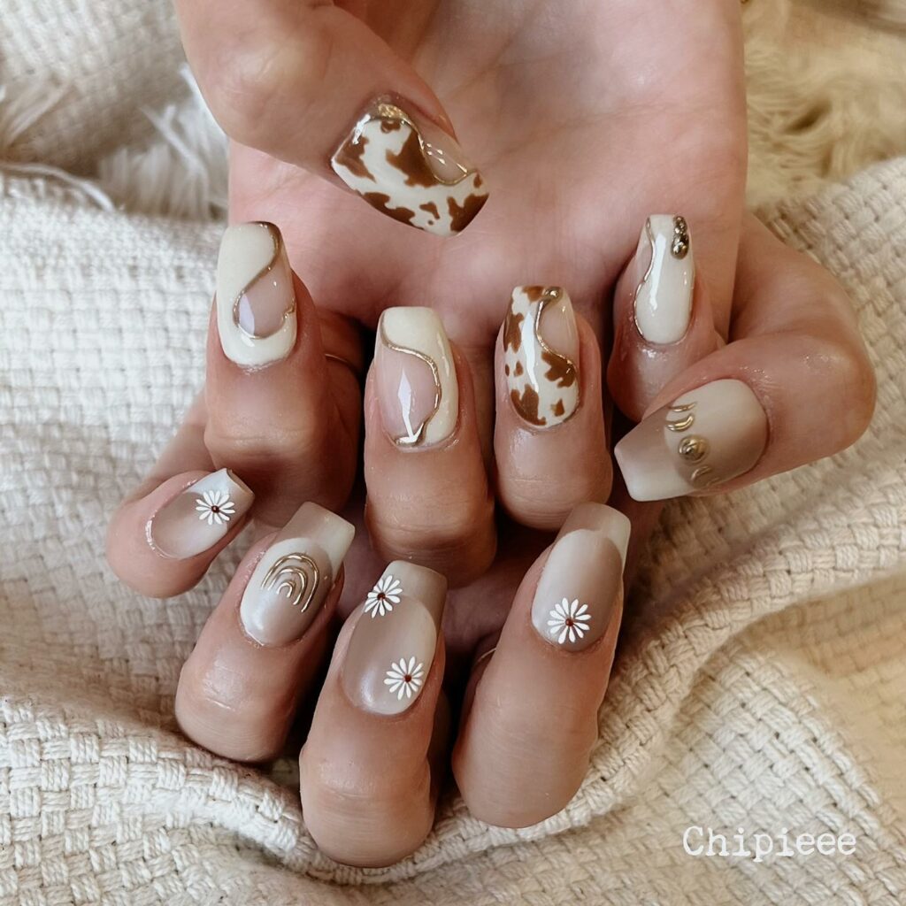 boho nails