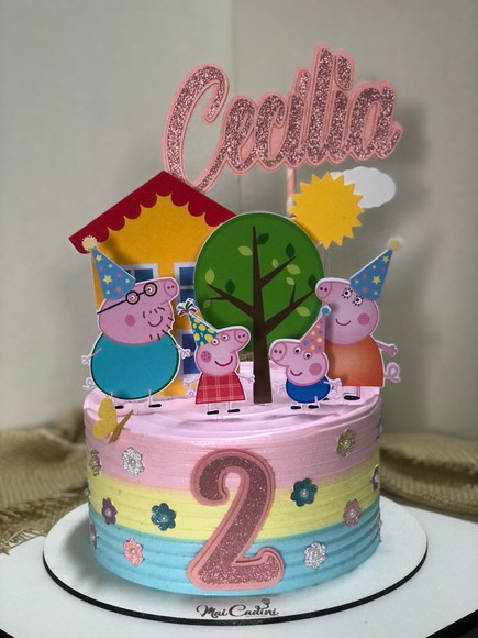 bolos de peppa pig