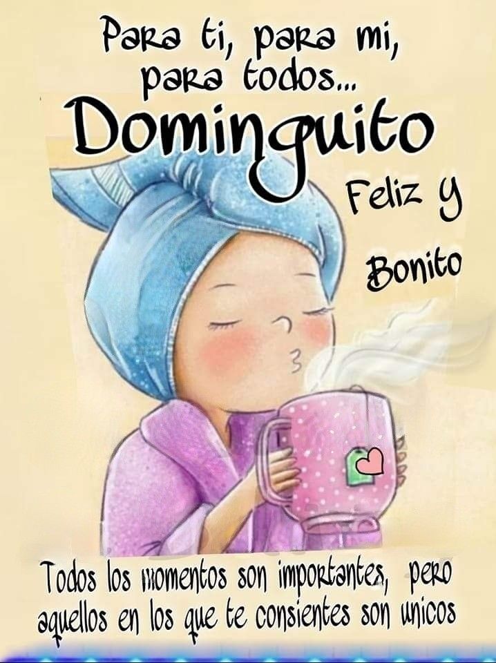 bonito buenos dias domingo