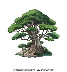 bonsai vector