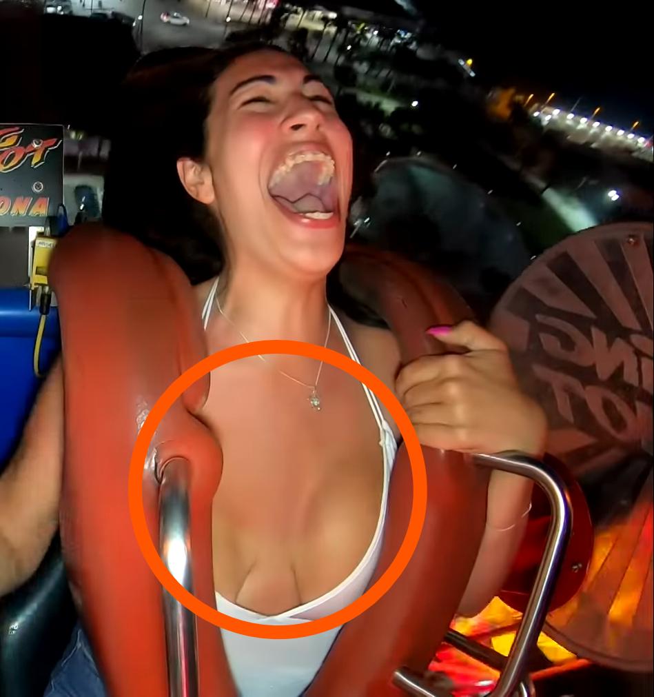 boobs out on slingshot