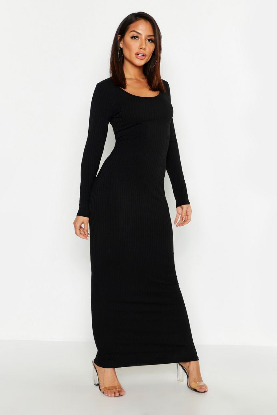 boohoo long sleeve dress