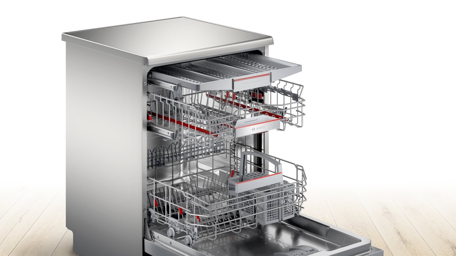 bosch 60cm freestanding dishwasher stainless steel