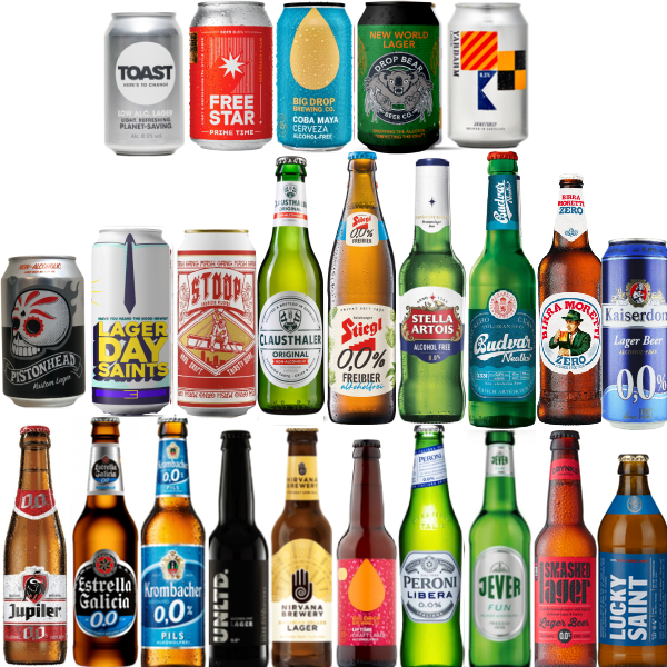 bottled lager offers