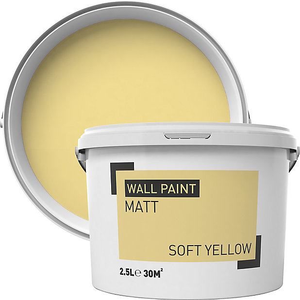 b&q yellow paint