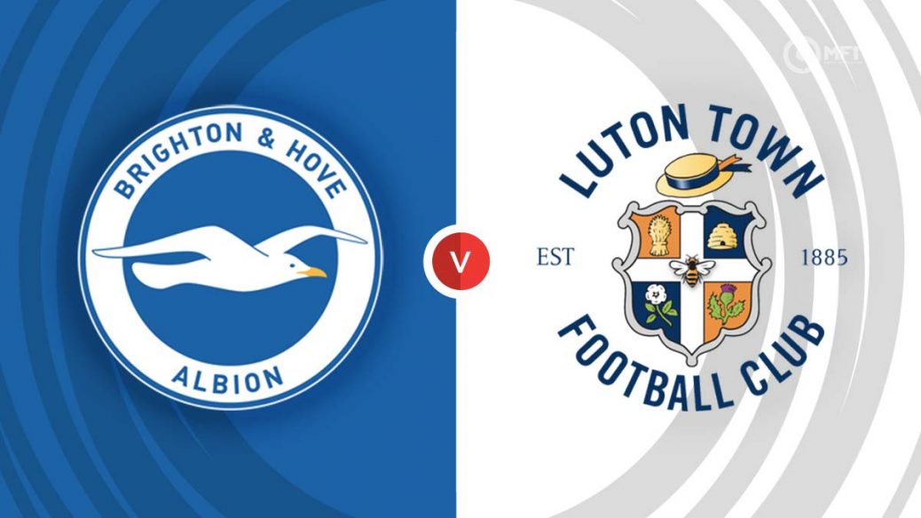 brighton & hove albion f.c. vs luton town timeline