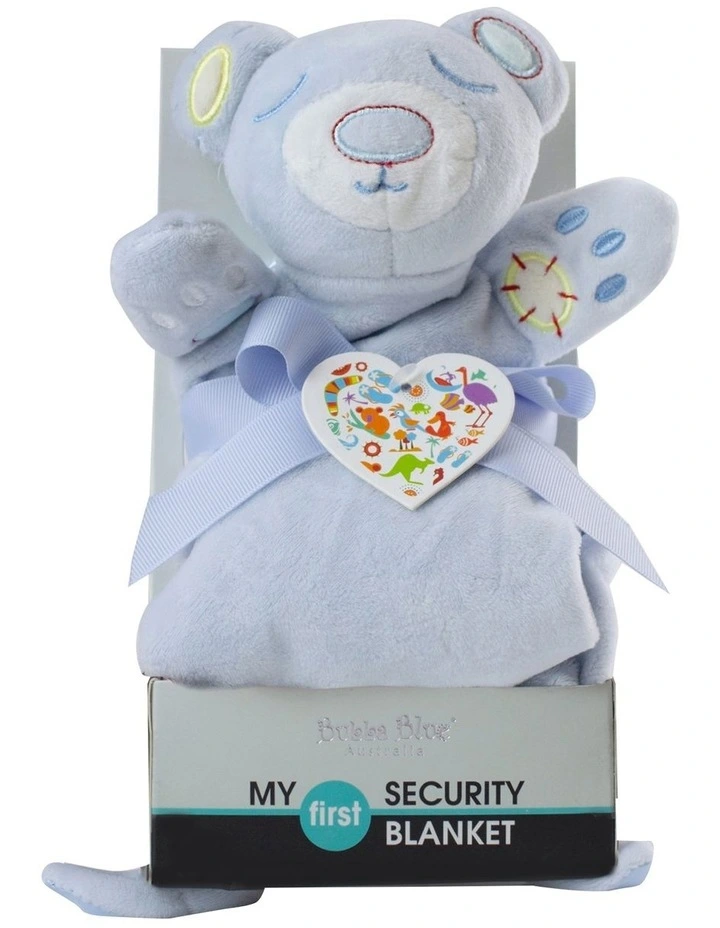 bubba blue security blanket