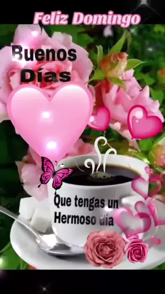 buenos dias feliz domingo