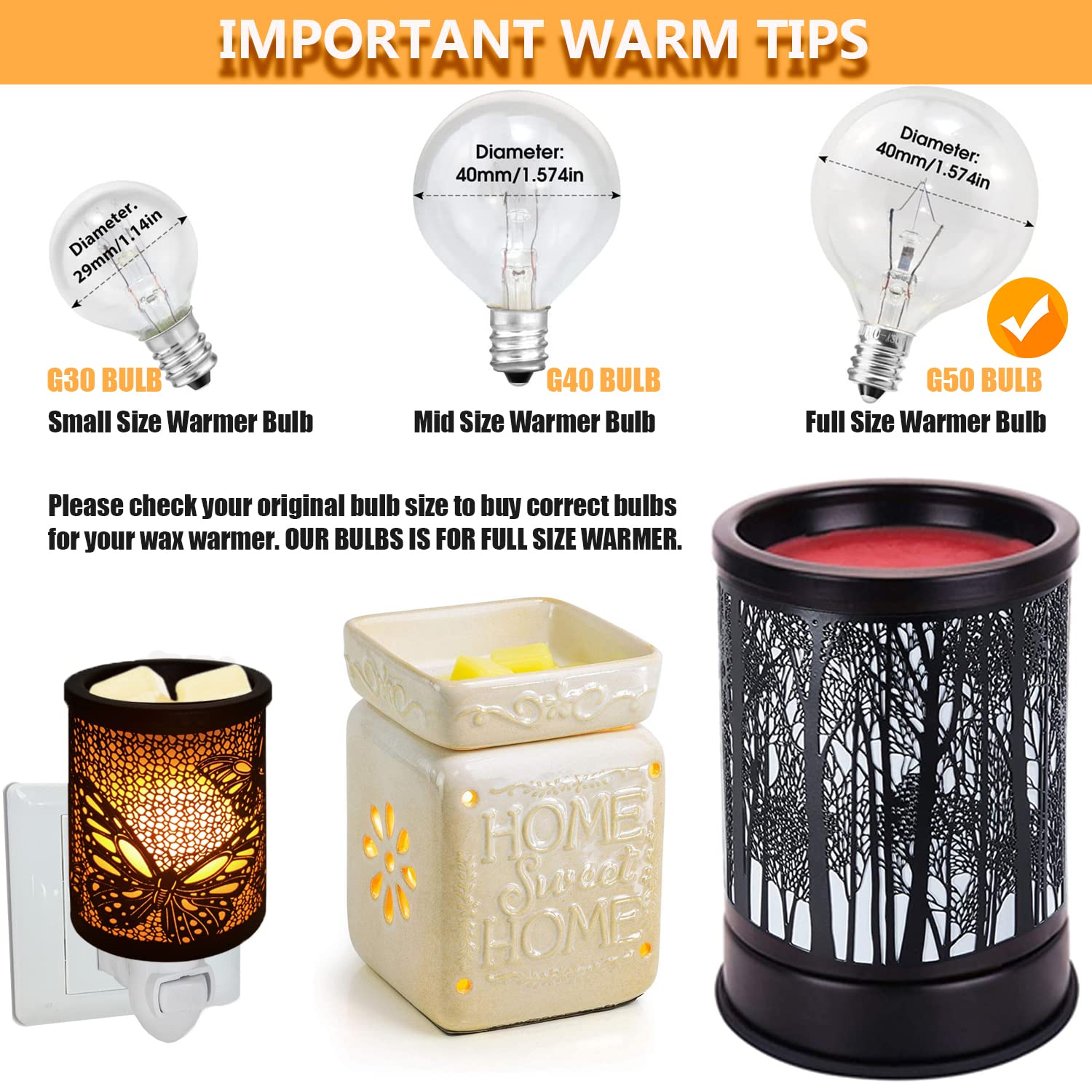 bulbs for scentsy warmer