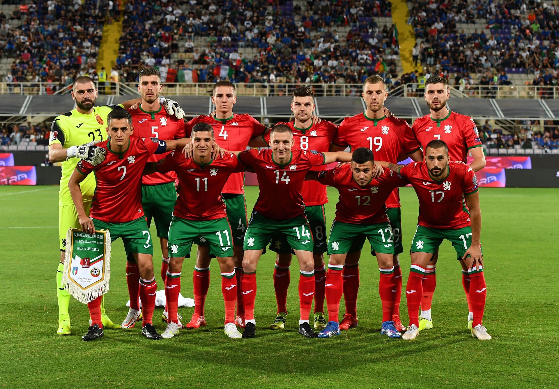 bulgaria national football team vs lithuania national football team lineups