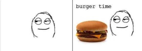 burger time meme