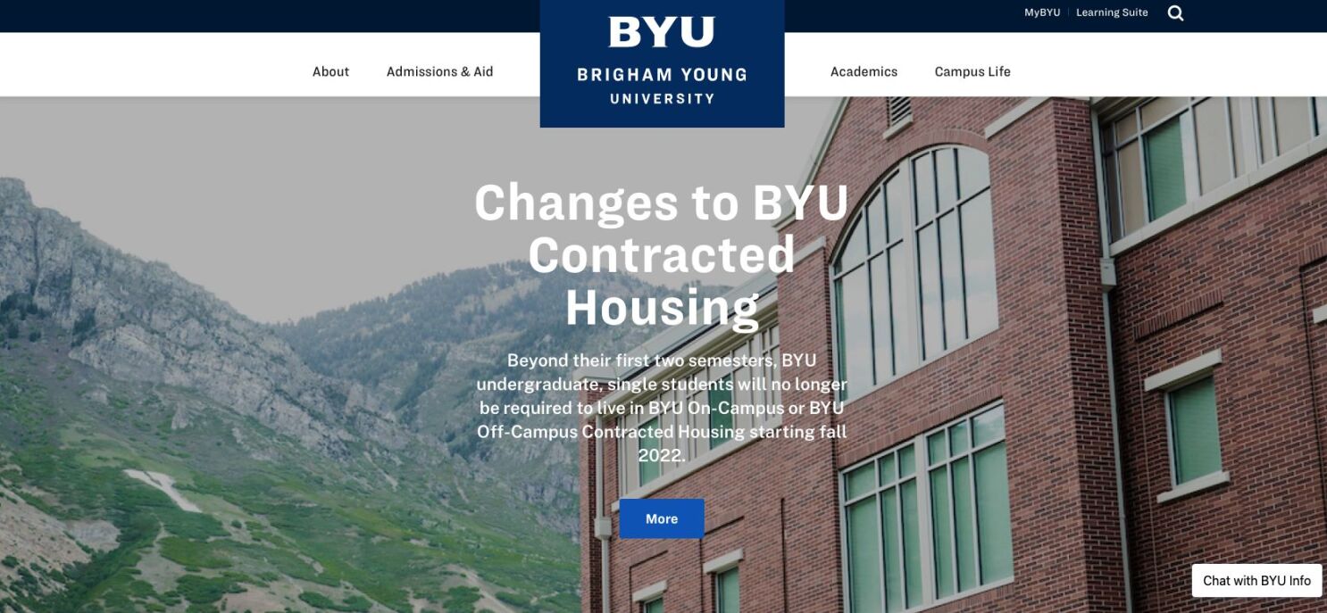 byu off campus contracted housing