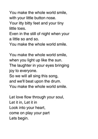 smile lyrics