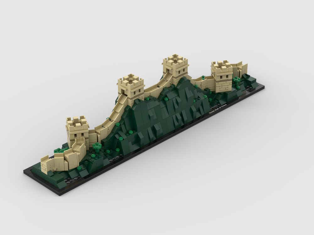 wall of china lego