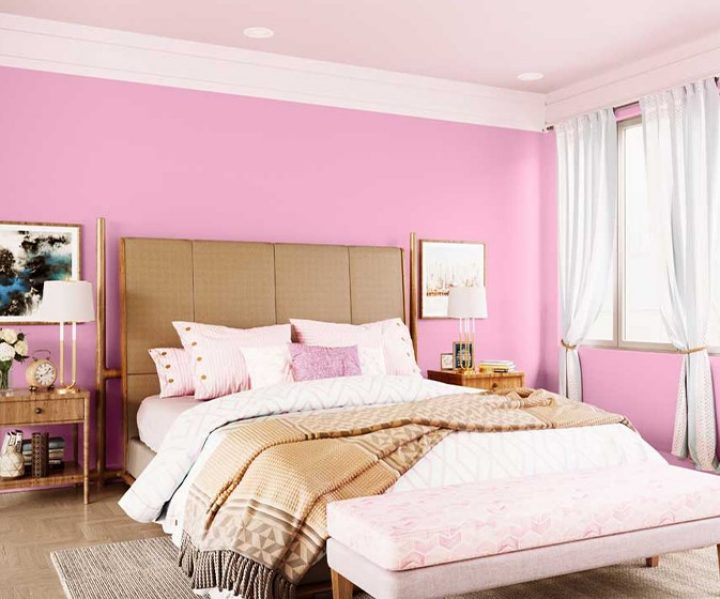 asian paints bedroom colour combination with code