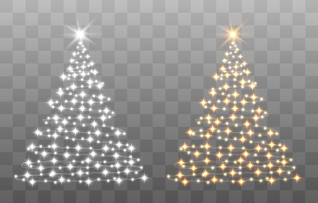 christmas tree lights png