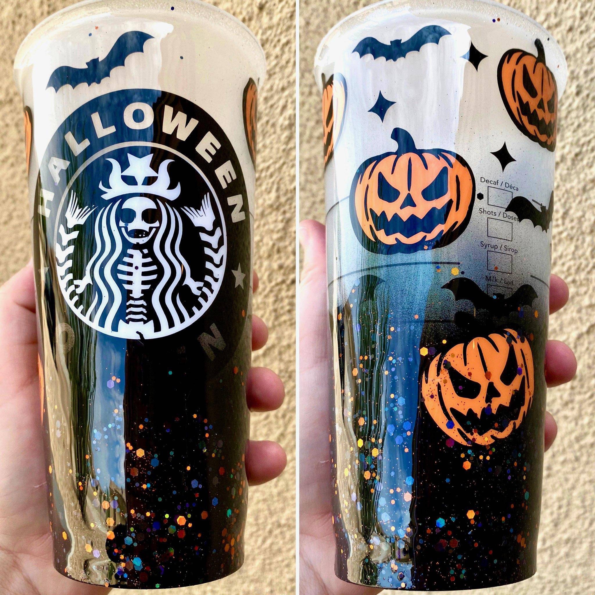 halloween starbucks tumbler