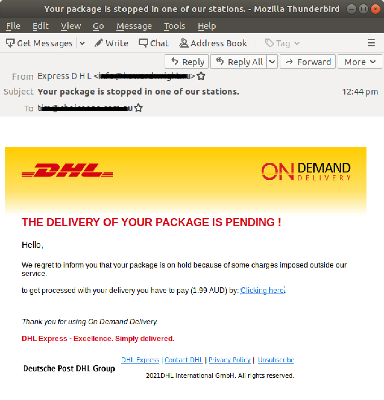 dhl international email address