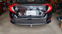 honda civic receiver hitch