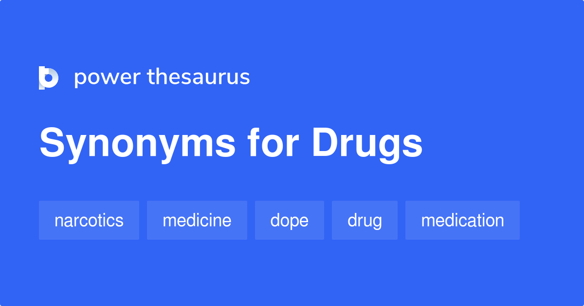 medication synonym