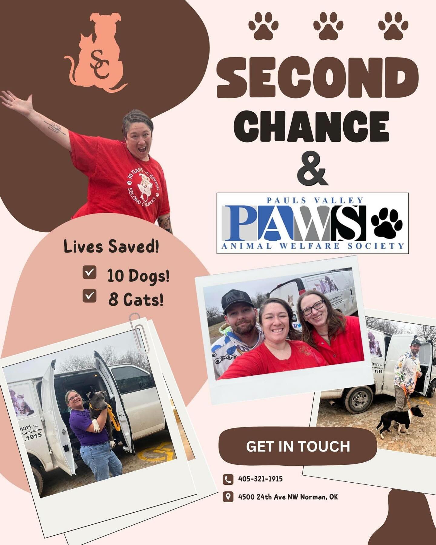 second chance animal shelter norman ok