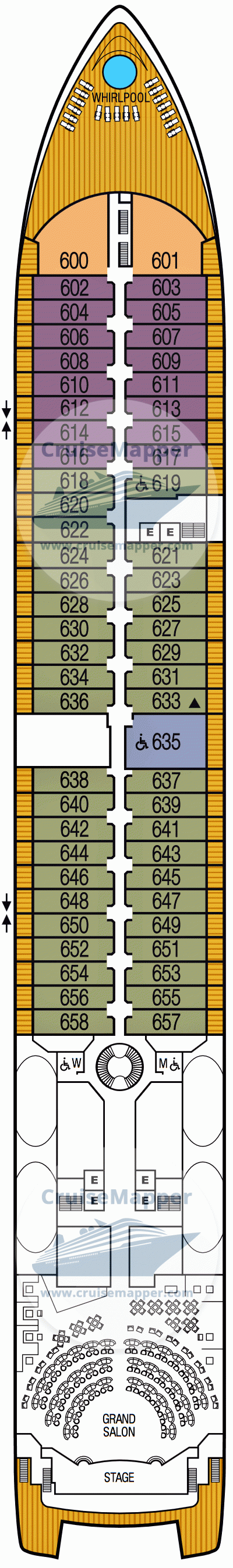 seabourn deck plan odyssey