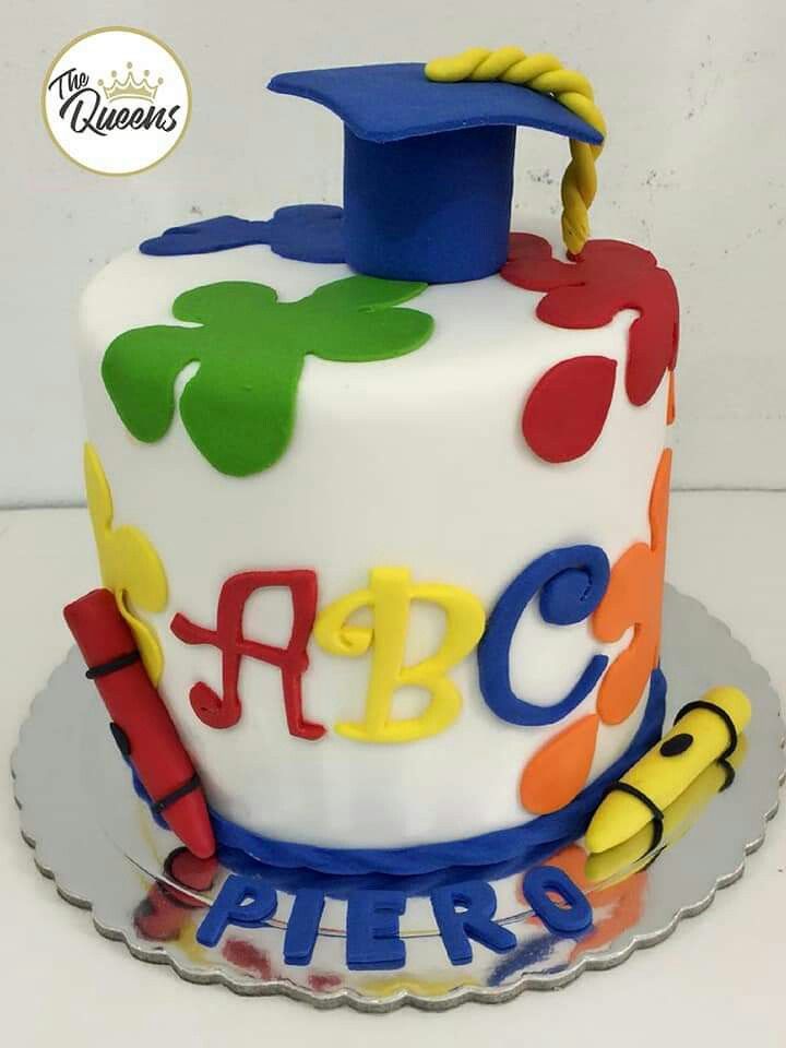 tarta graduacion infantil