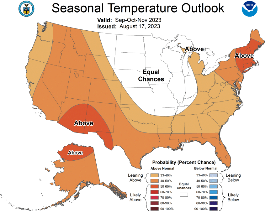 weather next three months