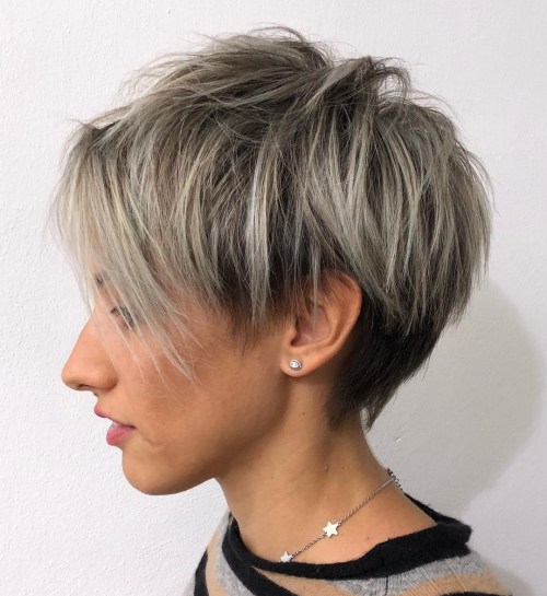 choppy pixie hairstyles