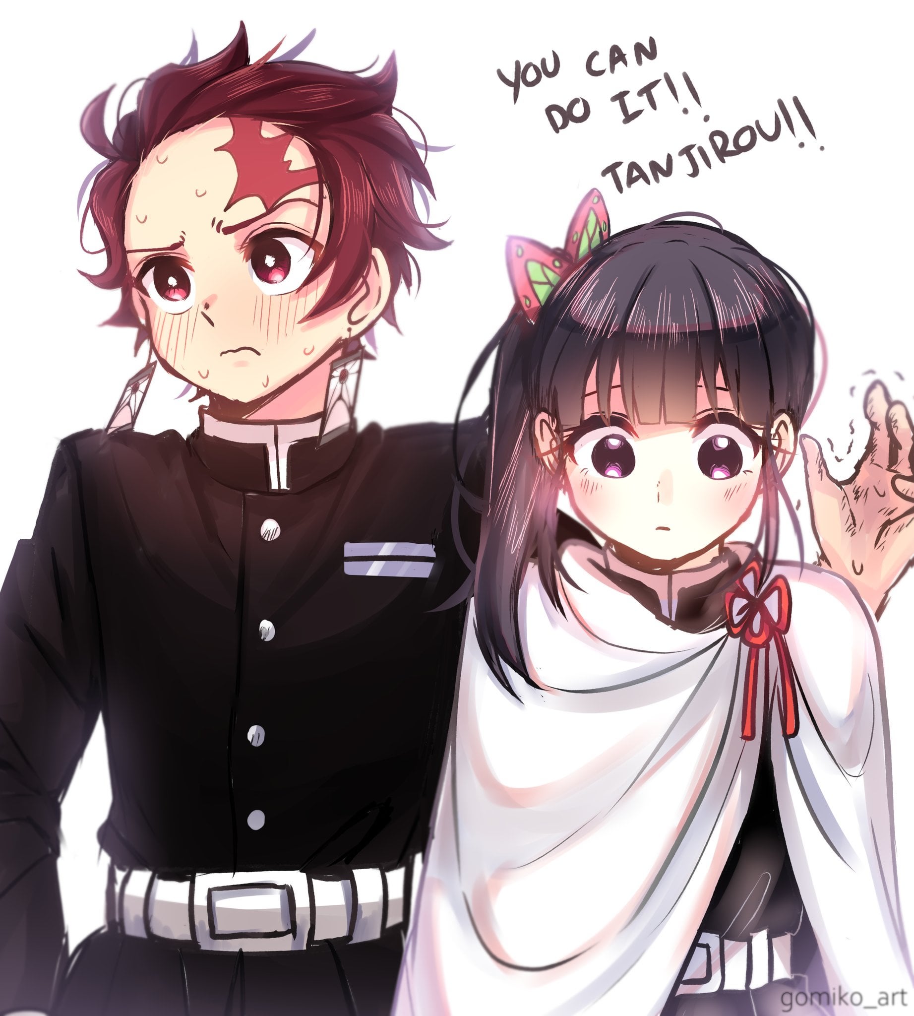 tanjirou x kanao fanart