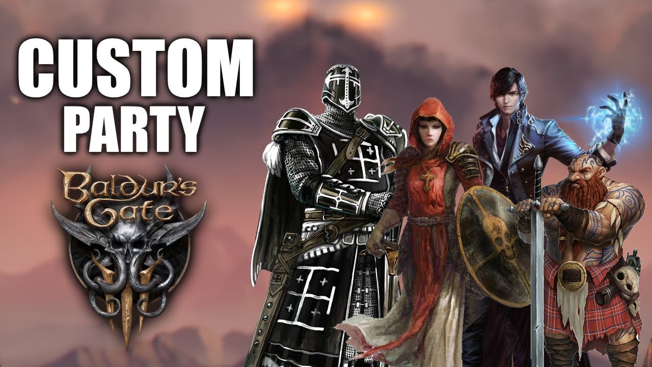 baldurs gate 3 custom party