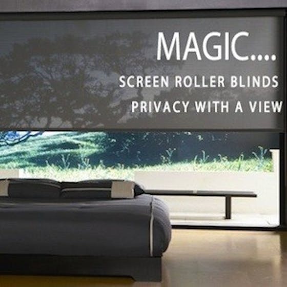 magic screen roller blinds