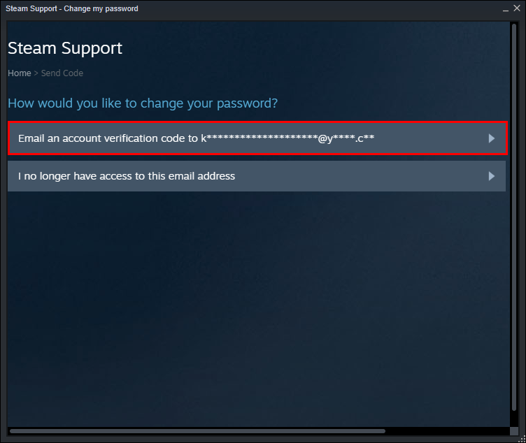 steam account stolen email changed