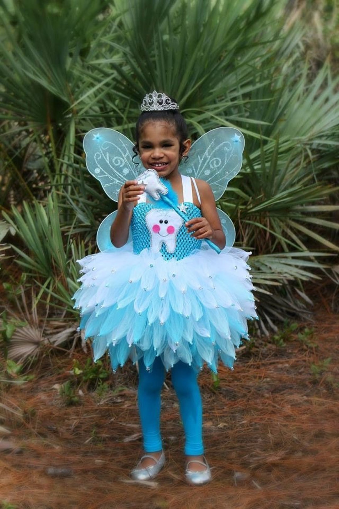 blue fairy costume