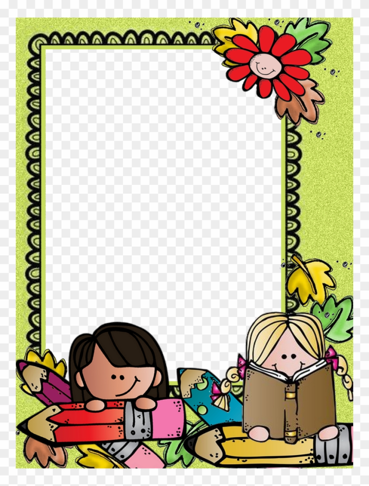 school cute border design