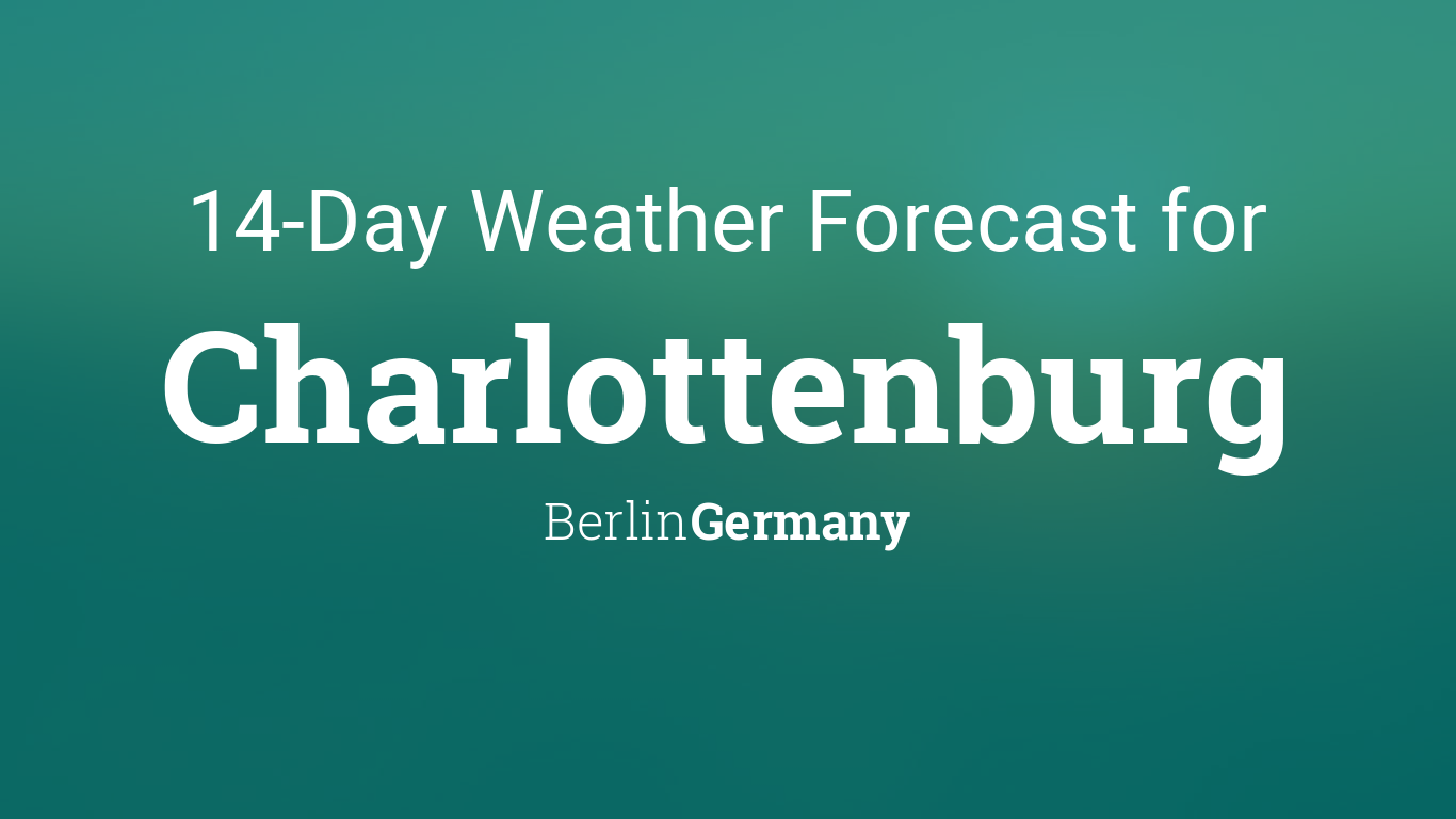 weather berlin germany 14 days