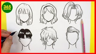 cabello mujer anime