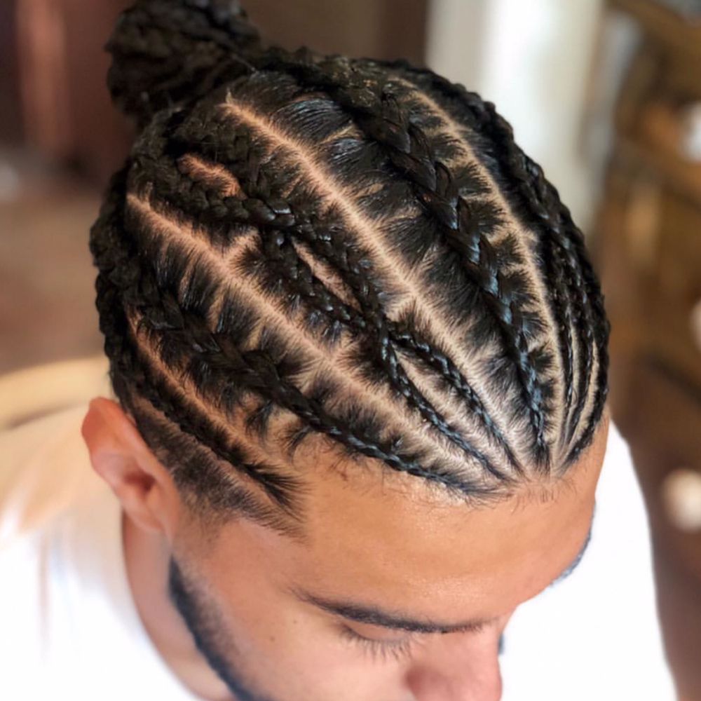 hair braiding for men near me