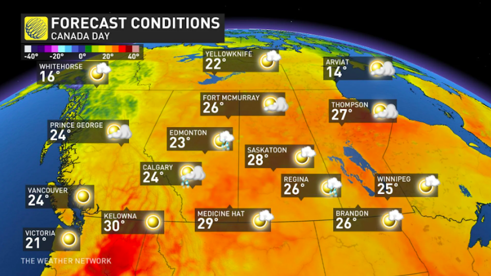 weather channel calgary canada