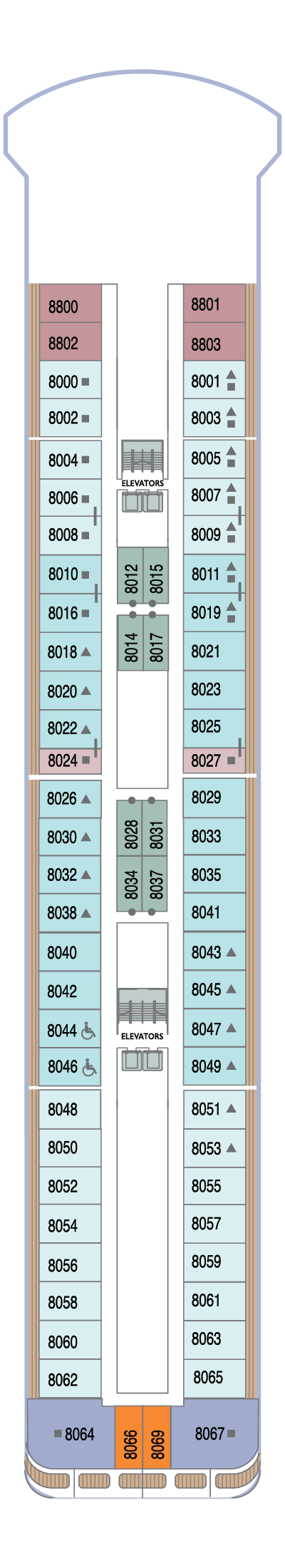 azamara onward deck plan