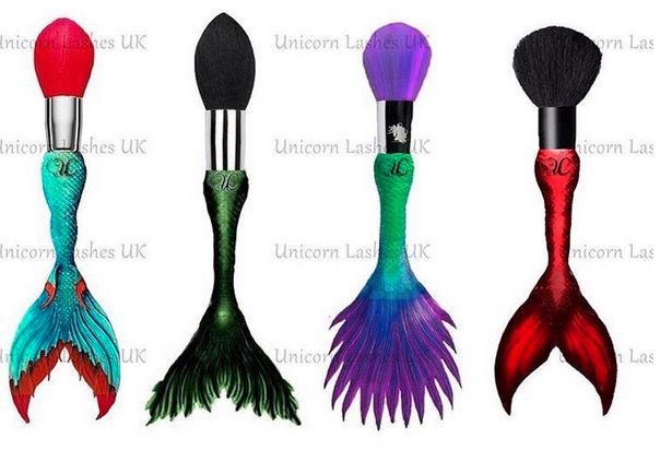 mermaid makeup brushes