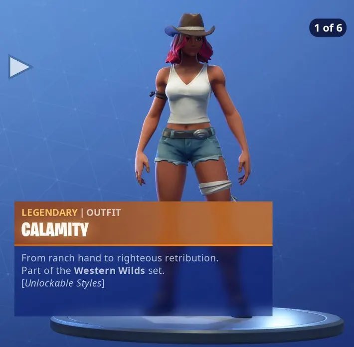 calamity fortnite glitch