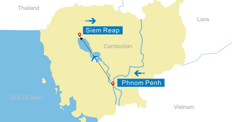 cambodge phnom penh siem reap